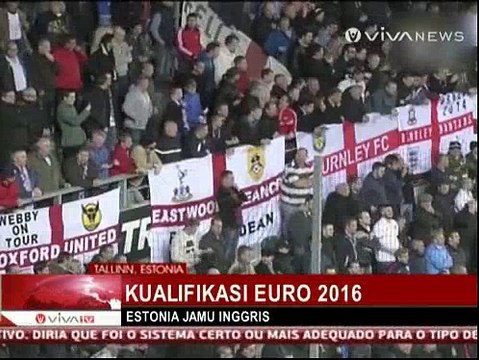 Inggris Susah Payah Tundukkan 10 Pemain Estonia
