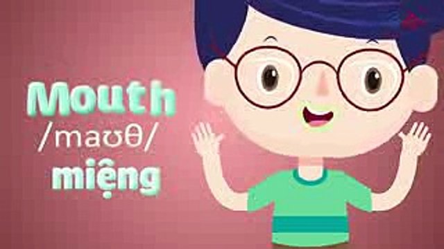 Langmaster - Học tiếng Anh cho bé cực vui bằng hoạt hình Chủ đề CƠ THỂ