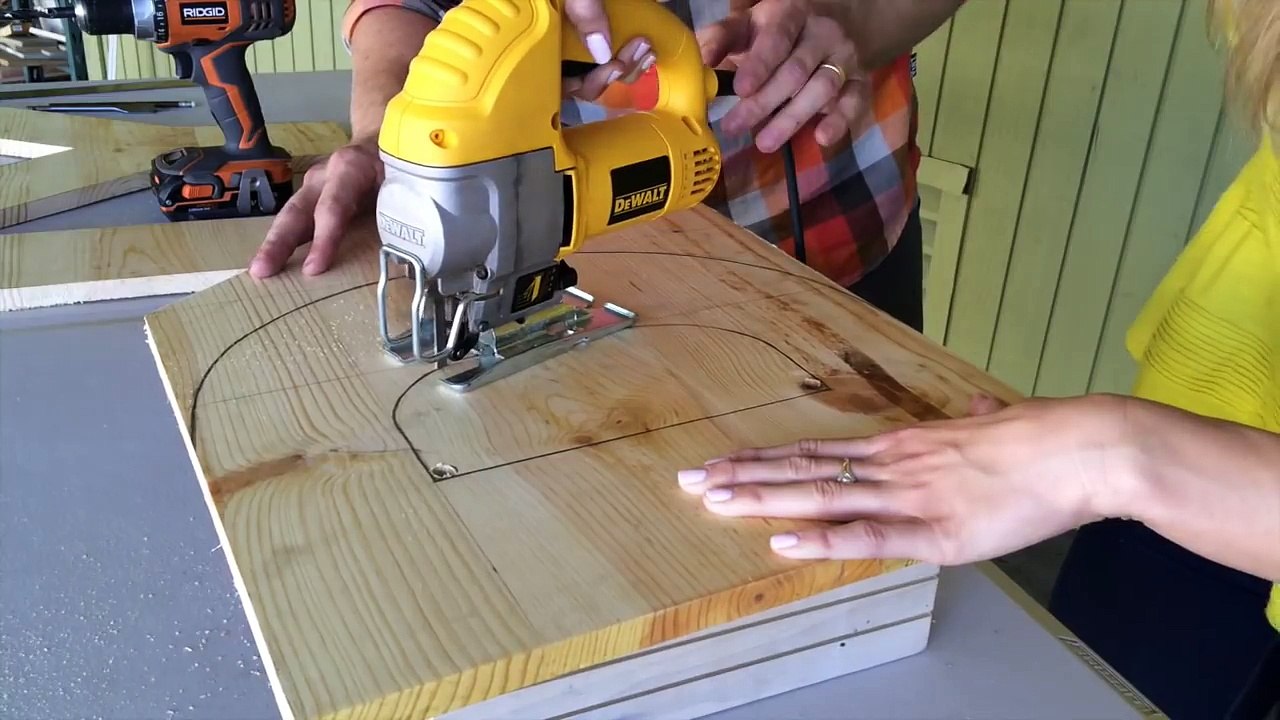 DIY Letter Lights