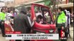 Al menos seis heridos deja choque entre combi y mototaxis en Comas