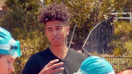 2HYPE 1 V 1 BASKETBALL IN SWIMMING OUTFITS! Jesser vs. Jiedel