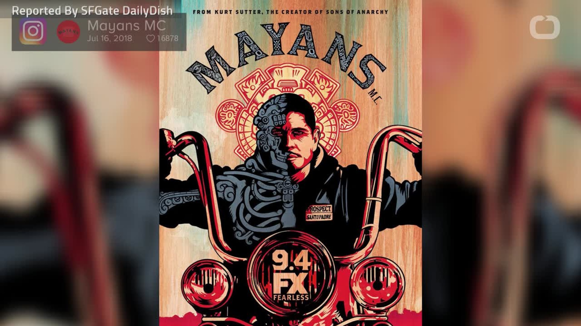 Kurt Sutter S Mayans Mc Has Stellar Premiere Video Dailymotion