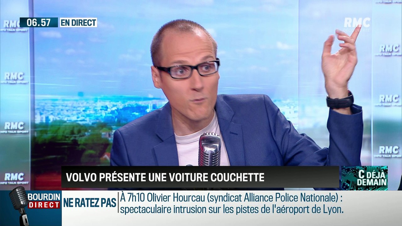 La chronique d'Anthony Morel : Volvo présente une voiture couchette - 11/09
