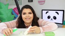 I Tried ASMR again..Eating Raw Cactus, Slime, Fried Chicken (Sticky Crunchy Sounds)