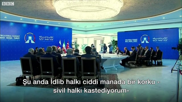 Tashran'da İdlib Zirvesi- Ateşkes konusunda anlaşma çıkmadı