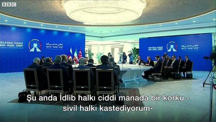 Tashran'da İdlib Zirvesi- Ateşkes konusunda anlaşma çıkmadı