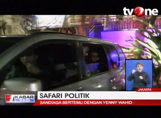 Sandiaga Uno Jajak Yenny Wahid jadi Timsesnya