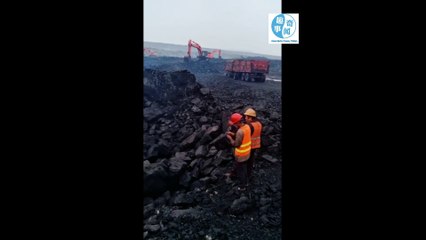 [anecdote]Not a volcanic eruption, it is a coal spontaneous combustion