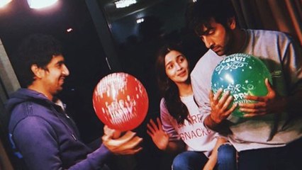 Alia Bhatt & Ranbir Kapoor having fun at the sets of Brahmastra | FilmiBeat