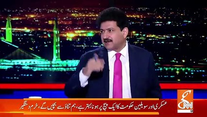 Funny Talks Between Hamid Mir And Khurram Dastagir In Live Show