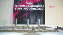 Van Van'da Terör Örgütü PKK'ya Ait Mühimmat Ele Geçirildi