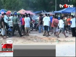TNI dan Brimob Bentrok di Batam