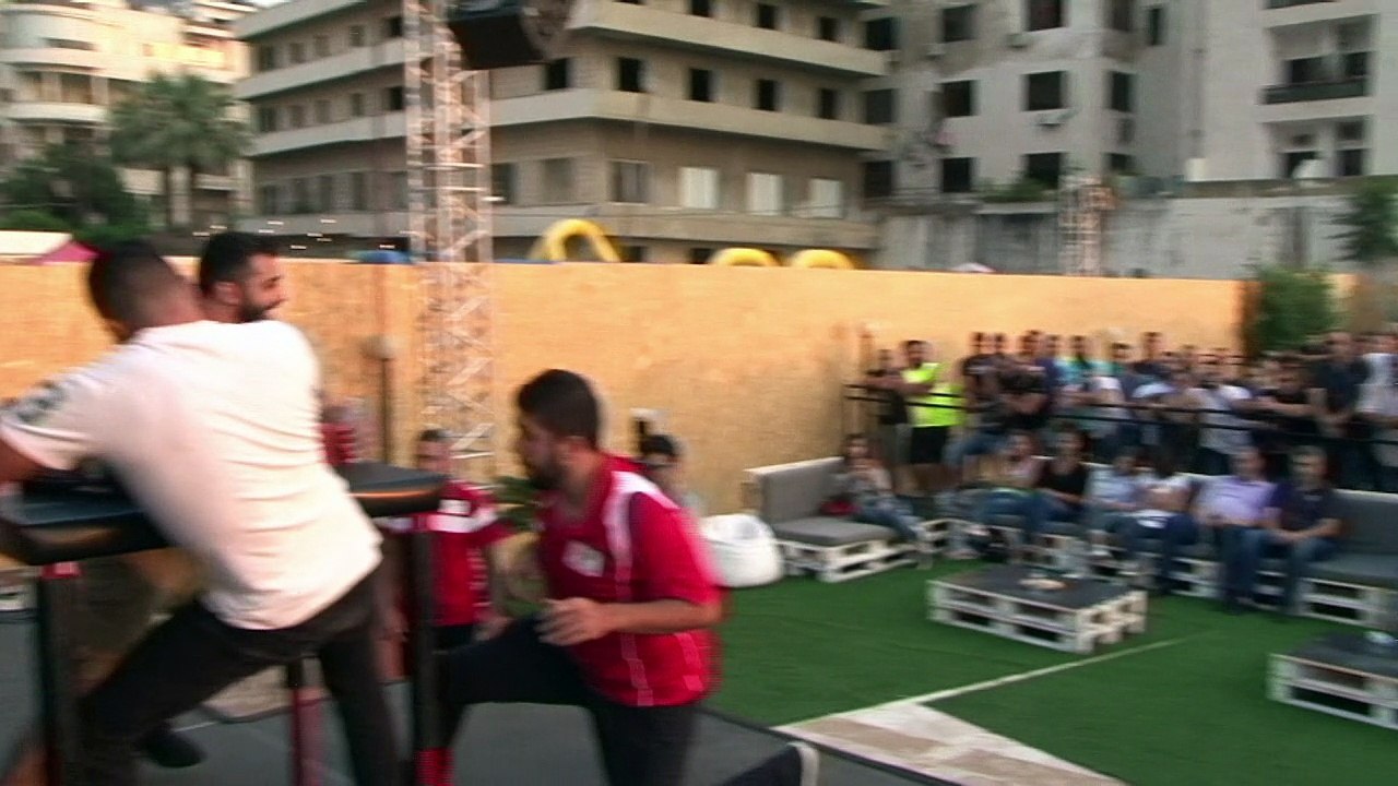 Armdrücken im Libanon erlebt ein Comeback