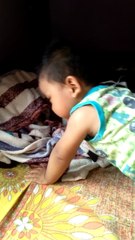 Stephen kissing his mom