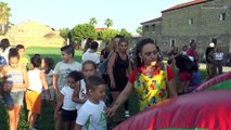 Trentola Ducenta (CE) - I giochi per i bambini e il palo di sapone (29.08.18)