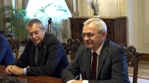 Bakan Çavuşoğlu, Romanya Temsilciler Meclisi Başkanı Liviu Dragnea ile görüştü - BÜKREŞ