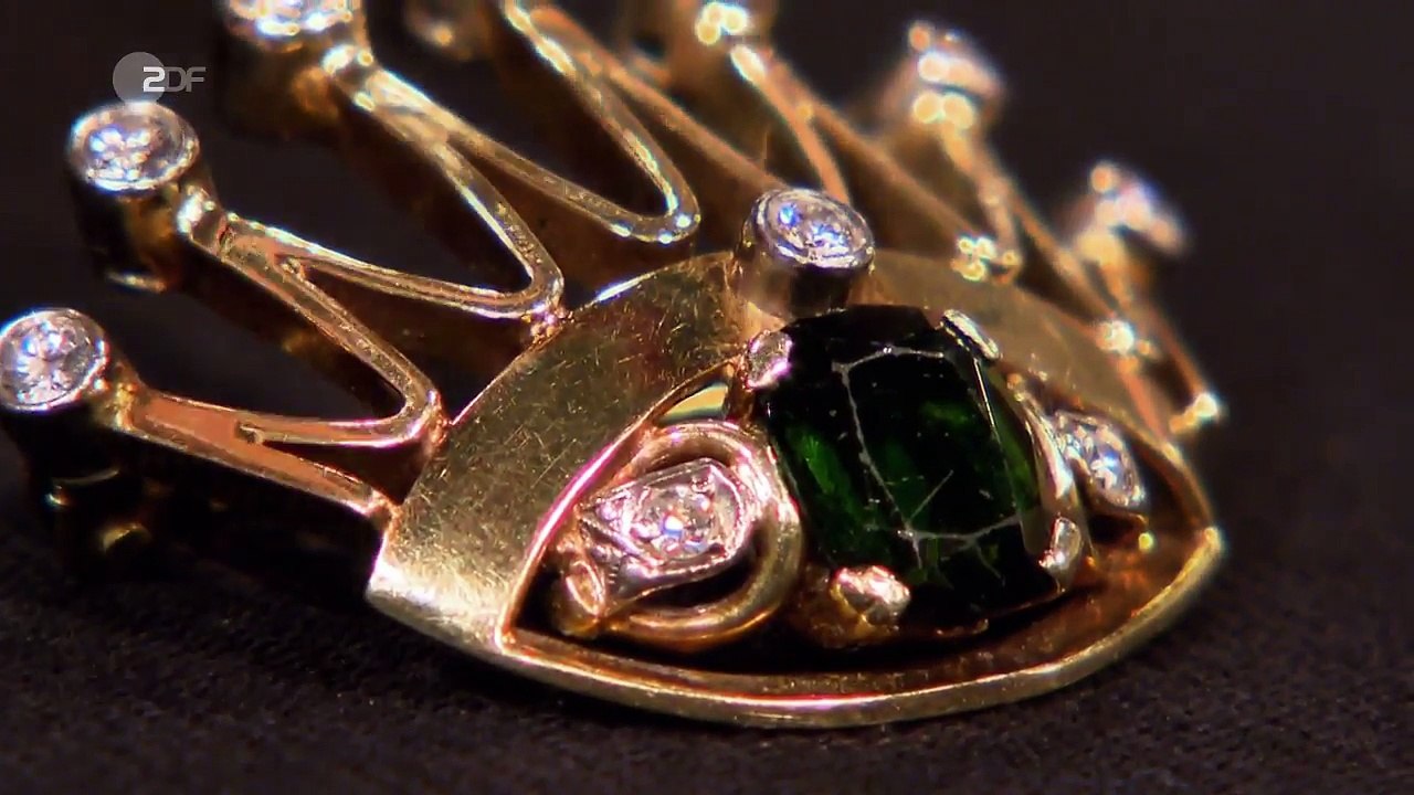Blaublut-Brosche: Baronengold bei Bares bür Bares - Bares für Rares vom 10.09.2018 | ZDF
