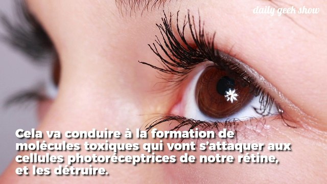 C'est confirmé : la lumière bleue des écrans détruit votre rétine