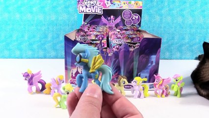 My Little Pony Movie Series Figures Full Box MLP Toy Opening Review _ PSToyReviews