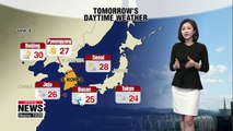 Moderate weather continues, rain expected on Jeju tonight _ 091118