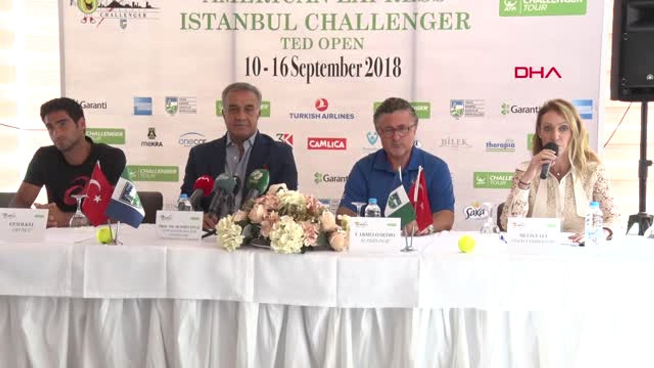 Spor American Express İstanbul Challenger'ın Basın Toplantısı Yapıldı