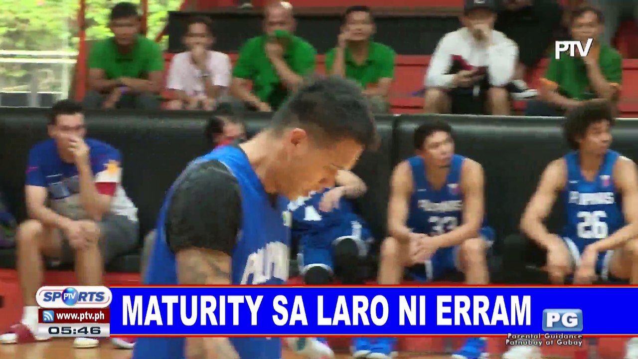 Maturity sa laro ni Erram