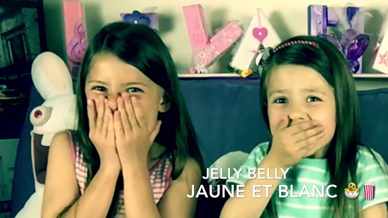 Lévanah et ses soeurs Oriane et Elina font le Jelly Belly Challenge !