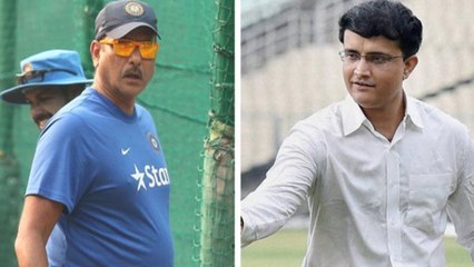 ரவி சாஸ்திரிக்கு முதிர்ச்சி இல்லை: கங்குலி பதிலடி- வீடியோ