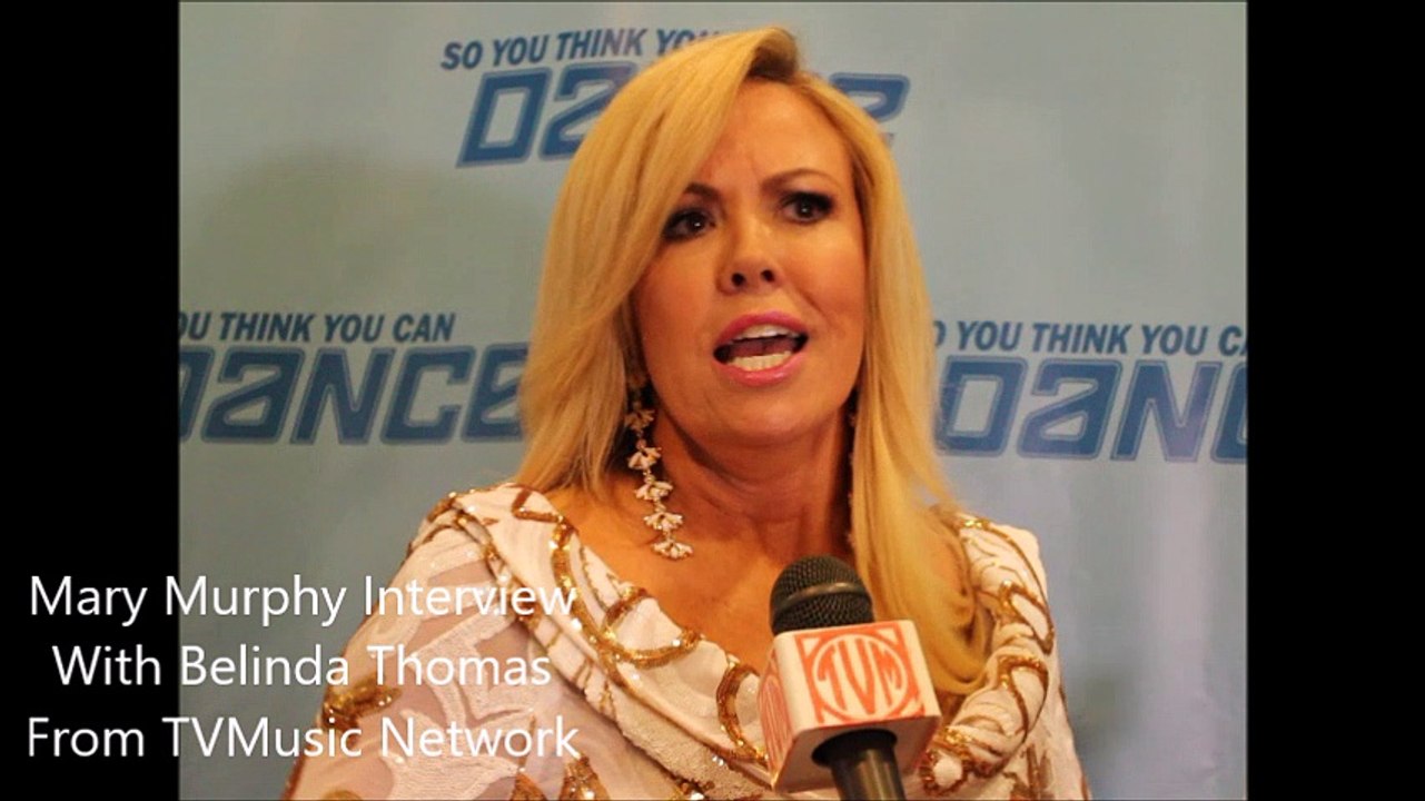 Mary Murphy chats about Judging Season 15 of So You Think You Can Dance