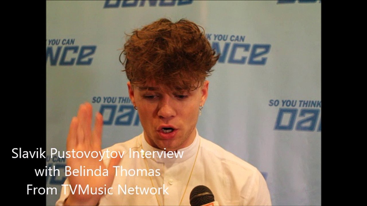 Slavik Pustovoytov chats about Being a Top 4 Contestant on So You Think You Can Dance