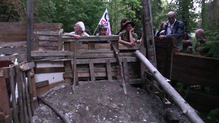 Moment de tension à Kolbsheim ce lundi 10 septembre 2018 entre les anti-GCO et les gendarmes mobiles