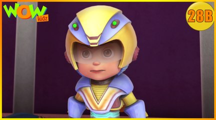 Vir The Robot Boy | Gold Thief Alien | Action Cartoon for Kids | Wow Kidz