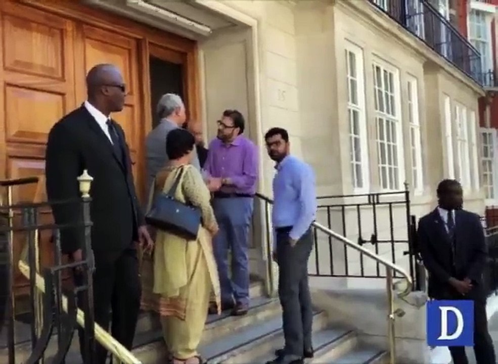 بیگم کلثوم نواز کا انتقال کے بعد لندن ہارلے اسٹریٹ کلینک کے بیرونی مناظر - KulsoomNawaz london NawazSharif MaryamNawaz Pakistan DawnNews