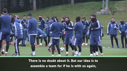 Scaloni hoping for Argentina return of 'best player in the world' Messi