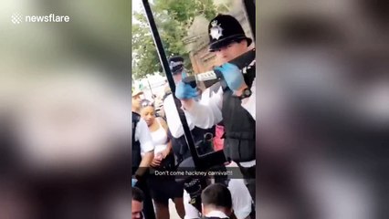 London police arrest man carrying large knife at Hackney carnival