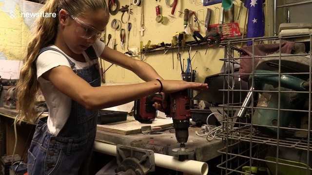 11-year-old inventor fashions ping pong ball cannon out of vacuum cleaner