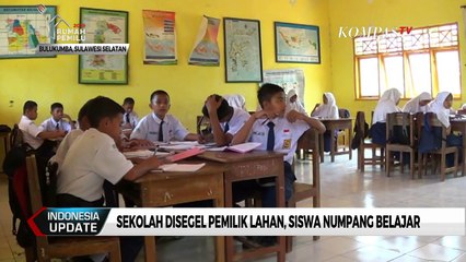Pemilik Lahan Segel SMPN 22 Bulukumba, Siswa Numpang Belajar