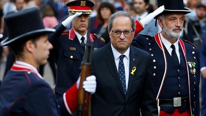 شاهد احتفال الكتالونيين باليوم الوطني "ديادا"