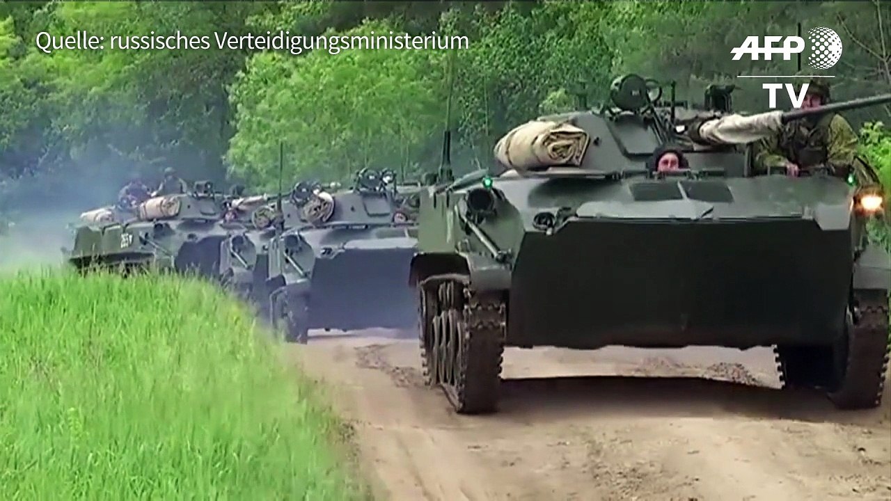 Größtes Militärmanöver in der Geschichte Russlands