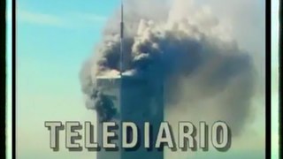 Telediario - Montaje 11-S (fragmentos iniciales) 11-9-2001