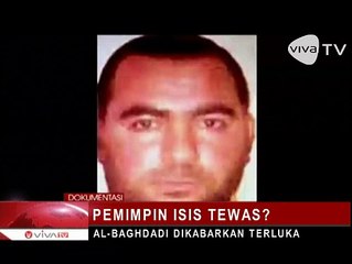 Pemimpin ISIS Abu Bakr Al-Baghdadi Luka Kritis