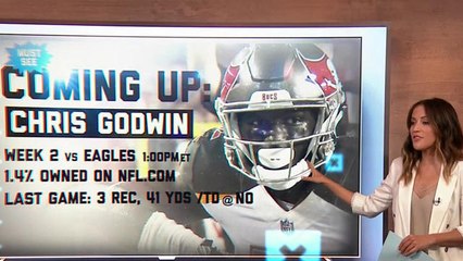 Kay Adams' prime fantasy pickups for Week 2