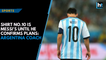 Shirt no.10 is Messi's until he confirms plans: Argentina coach