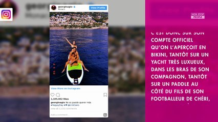 Cristiano Ronaldo en famille : Georgina Rodriguez dévoile leurs photos de vacances