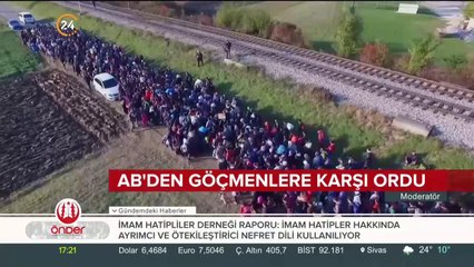 ABD'den göçmenlere karşı ordu