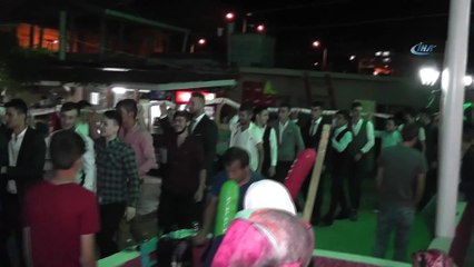 50 metrelik düğün takısı görenleri şaşkına çevirdi