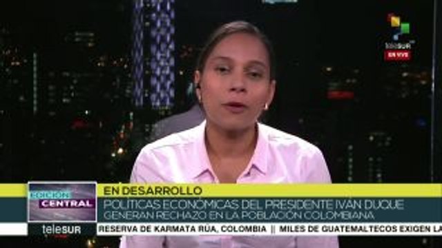Aumenta rechazo entre colombianos a medidas económicas de Duque