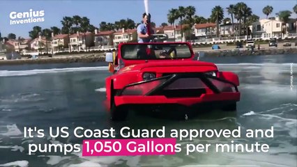 Ces voitures aquatiques vont vous souffler!