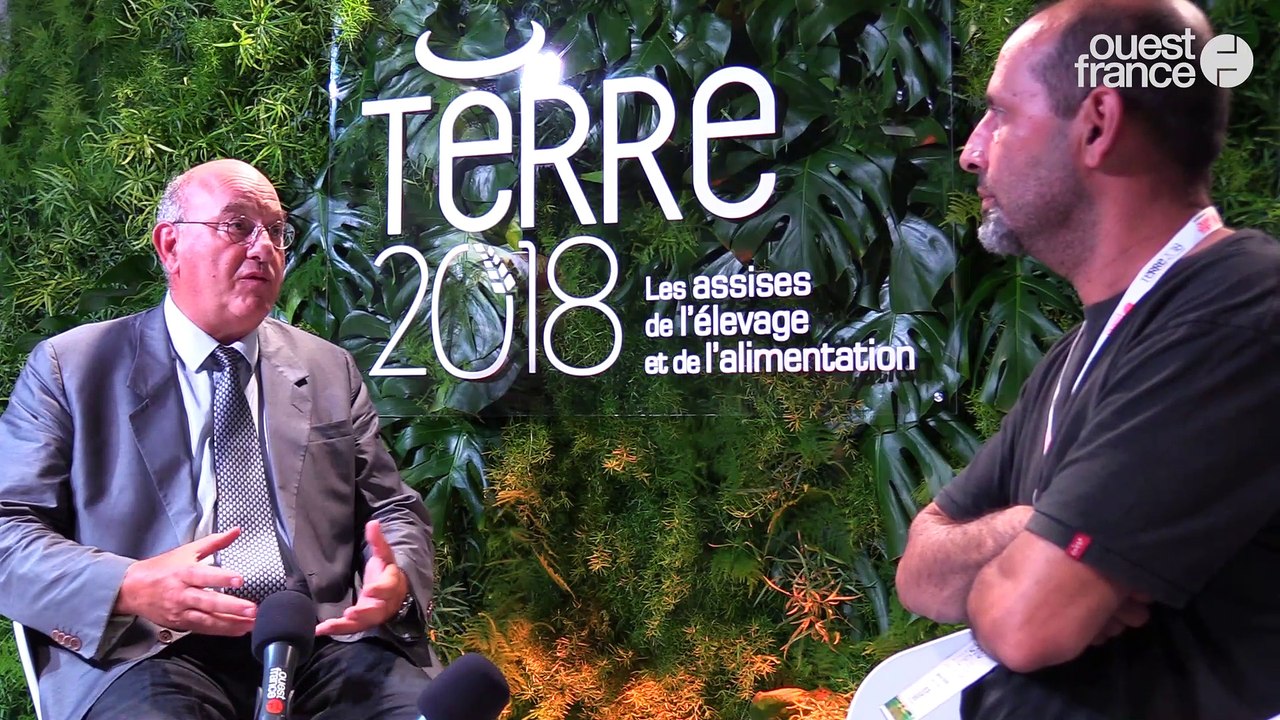 Terre 2018 - Jacques CARLES, président, Agricul...
