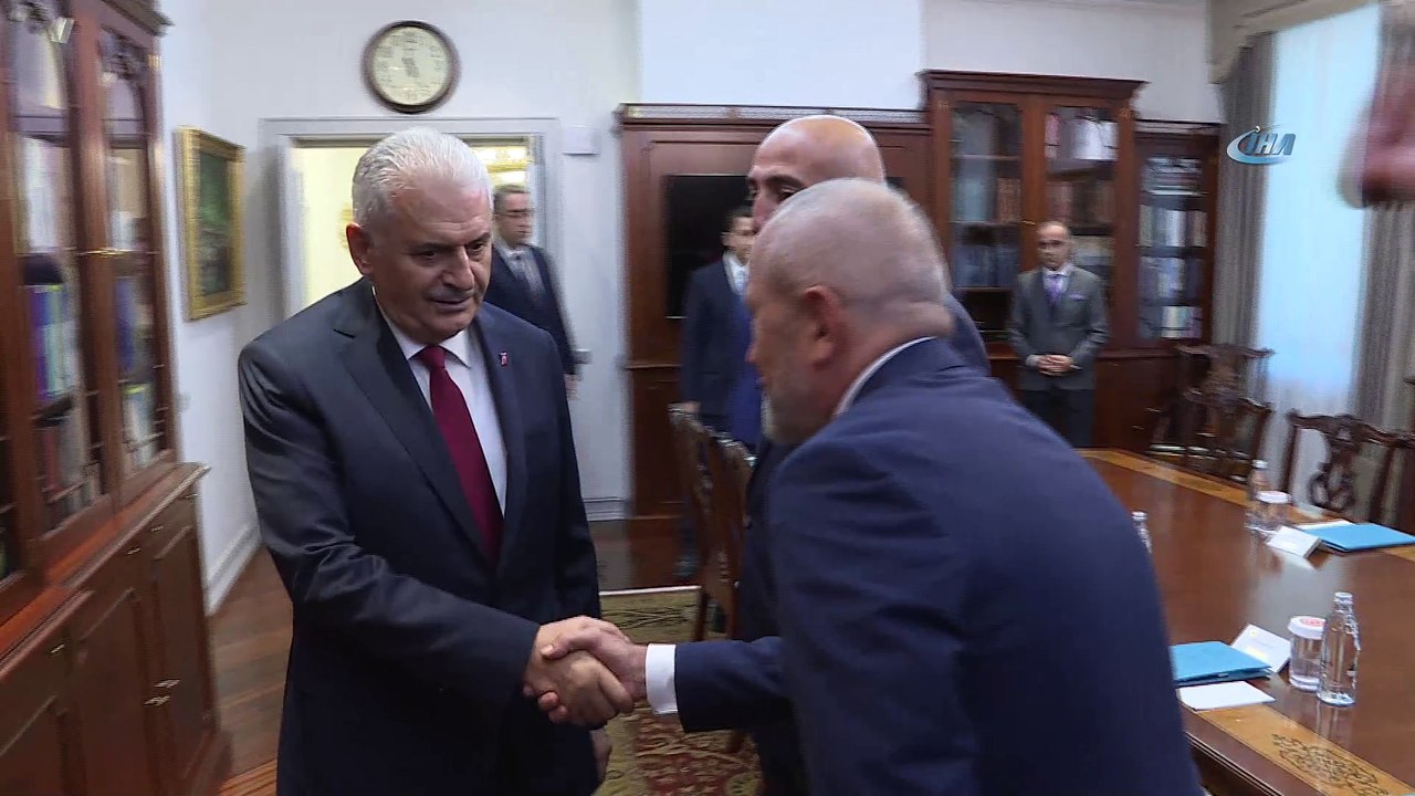 TBMM Başkanı Yıldırım, İstanbul Ticaret Odası Başkanı ve beraberindeki heyeti kabul etti